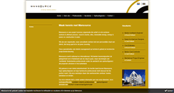 Desktop Screenshot of mansource.nl